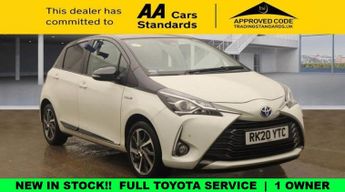 Toyota Yaris 1.5 VVT-h Y20 Bi-tone Hatchback 5dr Petrol Hybrid E-CVT Euro 6 (