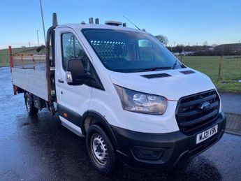 Ford Transit 2.0 EcoBlue 350 DROPSIDE RWD L4 TAIL LIFT Euro 6130 ps