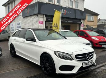 Mercedes C Class 2.1 C220d AMG Line (Premium Plus) Estate 5dr Diesel G-Tronic+ Eu