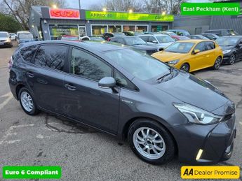 Toyota Prius 1.8 VVT-h Icon MPV Grey, 3 owners, ULEZ Euro 6 hybrid, fully aut