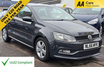 Volkswagen Polo 1.2 TSI BlueMotion Tech Match Hatchback 3dr Petrol Manual Euro 6