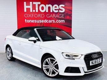 Audi A3 1.5 TFSI CoD S line Convertible 2dr Petrol S Tronic Euro 6 (s/s)