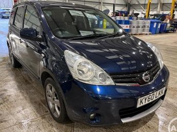 Nissan Note 1.6 16V n-tec Hatchback 5dr Petrol Auto Euro 5 (110 ps)