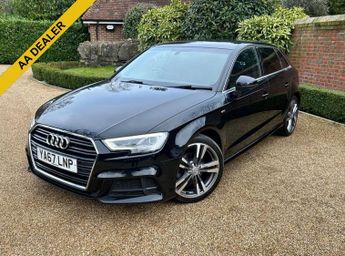 Audi A3 1.5 TFSI CoD S line Sportback 5dr Petrol S Tronic Euro 6 (s/s) (