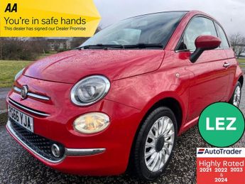 Fiat 500 1.2 Lounge Hatchback 3dr Petrol Manual Euro 6 (s/s) (69 bhp)