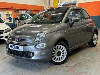 Fiat 500 1.2 Lounge Hatchback 3 Door Petrol Manual Grey Euro 6