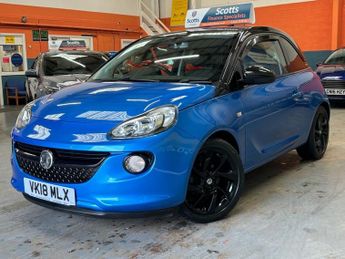 Vauxhall ADAM 1.2i ENERGISED Black Jack Hatchback 3 Door Petrol Manual Blue Eu