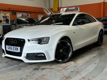 Audi A5 2.0 TDI Black Edition Plus Coupe 2 Door Diesel Manual White Euro