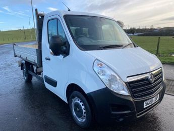 Vauxhall Movano 2.3 CDTi 3500 TIPPER  FWD L2 NO VAT 125 ps