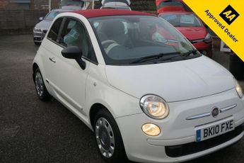 Fiat 500 1.2 Pop Convertible , CONVERTIBLE , FULL SERVICE HISTORY