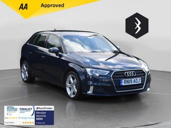 Audi A3 1.6 TDI 30 Sport Sportback 5dr Diesel S Tronic Euro 6 (s/s) (116