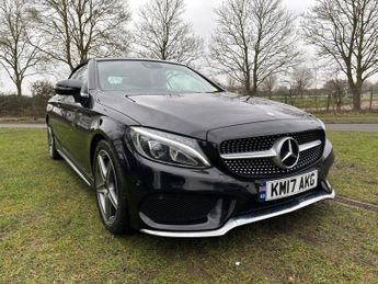 Mercedes C Class 2.1 C250d AMG Line (Premium Plus) Cabriolet 2dr Diesel G-Tronic+