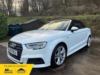 Audi A3 1.4 TFSI CoD S line Convertible 2dr Petrol S Tronic Euro 6 (s/s)