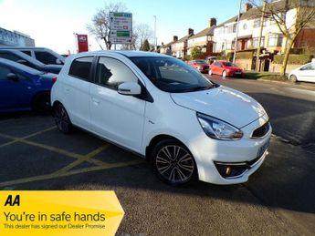 Mitsubishi Mirage 1.2 Juro Hatchback 5dr Petrol CVT Euro 6 (s/s) (79 ps)