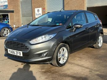 Ford Fiesta 1.0T EcoBoost Zetec Hatchback 5 Door Petrol Manual Grey Euro 6 1