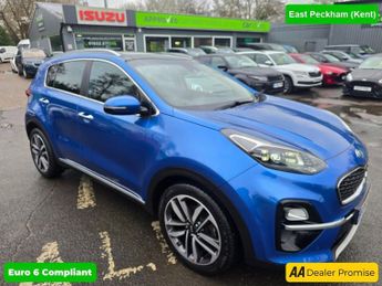 Kia Sportage 1.6 CRDi 4 SUV 5DR IN BLUE WITH 69,000 MILES AND A FULL SERVICE 