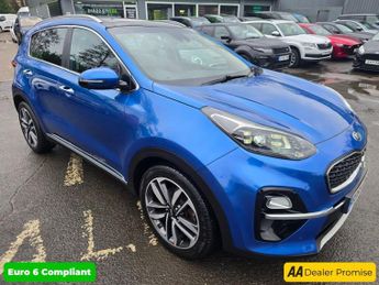 KIA SPORTAGE 1.6 CRDi 4 SUV 5DR Blue, 69,000 miles, 3 owners, full service hi