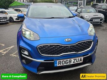 KIA SPORTAGE 1.6 CRDi 4 SUV 5DR Blue, 69,000 miles, 3 owners, full service hi