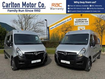 Vauxhall Movano 2.3 CDTi 3500 BiTurbo Edition [ 9s Crew Cab-Minibus ] Van L2 H2 