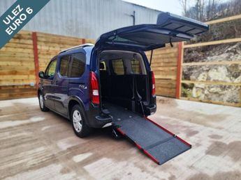 Peugeot Rifter 3 Seat Auto Wheelchair Accessible Disabled Access Vehicle WAV