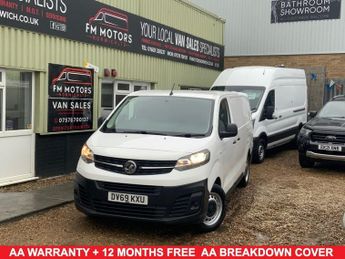 Vauxhall Vivaro 1.5 Turbo D 2900 Edition Panel Van 5dr Diesel Manual L2 H1 Euro 