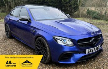 Mercedes E Class 4.0 E63 V8 BiTurbo AMG S (Premium) Saloon 4dr Petrol SpdS MCT 4M