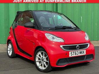 Smart ForTwo 0.8 CDI Passion Cabriolet 2dr Diesel SoftTouch Euro 5 (54 bhp)