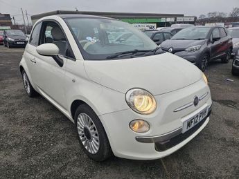 Fiat 500 1.2 Lounge Hatchback 3dr Petrol Manual Euro 5 (s/s) (69 bhp)