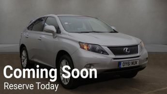 Lexus RX 3.5 450h V6 SE-I SUV 5dr Petrol Hybrid CVT 4WD Euro 5 (s/s) (299