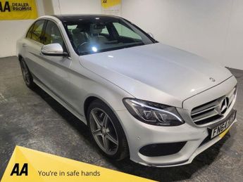 Mercedes C Class 2.0 C200 AMG Line Saloon 4dr Petrol 7G-Tronic+ Euro 6 (s/s) (184