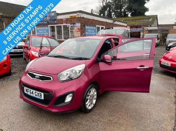 Kia Picanto 1.25 3 Hatchback 5dr Petrol Manual Euro 5 (84 bhp)