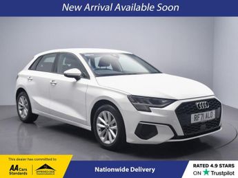 Audi A3 1.0 1.0 TFSI 30 Technik Sportback 5dr Petrol S Tronic Euro 6 (s/