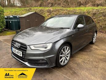 Audi A3 2.0 TDI S line Sportback 5dr Diesel S Tronic quattro Euro 6 (s/s