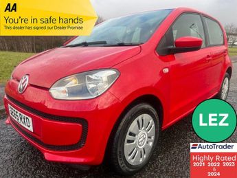 Volkswagen Up 1.0 Move up! Hatchback 5dr Petrol Manual Euro 6 (60 ps)