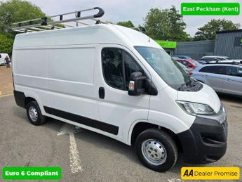 Citroen Relay 2.2 BlueHDi 35 Enterprise in white, 29,000 miles, full service h
