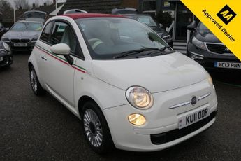 Fiat 500 1.2 Pop Convertible 2dr Petrol Manual Euro 5 (69 bhp) CONVERTIBL