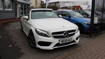 Mercedes C Class 2.0 C200 AMG Line Cabriolet 2dr Petrol G-Tronic+ Euro 6 (s/s) (1