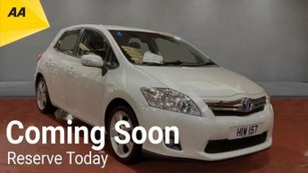 Toyota Auris 1.8 VVT-h T Spirit Hatchback 5dr Petrol Hybrid CVT Euro 5 (s/s) 