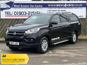 Ssangyong Musso 2.2D [181PS] RHINO 4WD D/CAB AUTO [A/C][FMDSH]