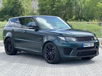 Land Rover Range Rover Sport 5.0 V8 SVR SUV 5dr Petrol Auto 4WD Euro 6 (s/s) (550 ps)