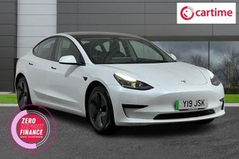 Tesla Model 3 Standard Range Plus Saloon 4dr Electric Auto RWD (241 bhp) Glass