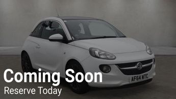 Vauxhall ADAM 1.2 16v GLAM Hatchback 3dr Petrol Manual Euro 5 (70 ps)