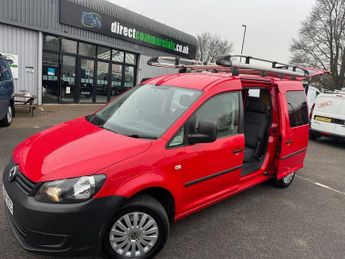 Volkswagen Caddy 1.6 TDi C20 Maxi Combi Van 5dr Diesel Manual NO VAT JUST 56K FSH