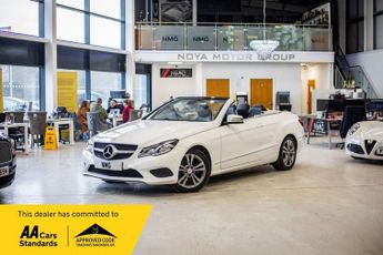 Mercedes E Class 2.1 E220 CDI SE Cabriolet 2dr Diesel G-Tronic+ Euro 5 (s/s) (170