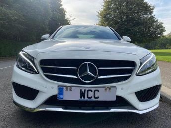 MERCEDES-BENZ C-CLASS 1.6 C200 D AMG LINE PREMIUM 4d AUTO 136 BHP