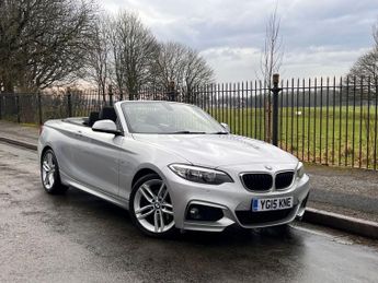 BMW 220 2.0 220d M Sport Convertible 2dr auto Diesel Manual Euro 6 (s/s)