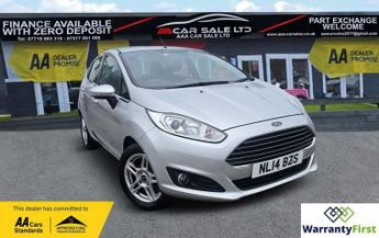 Ford Fiesta 1.25 Zetec Hatchback 5dr Petrol Manual Euro 5 (82 ps)