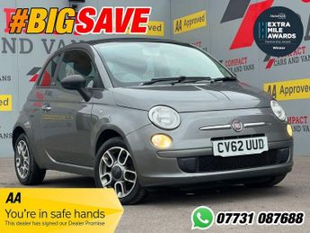 Fiat 500 1.2 Pop Convertible 2dr Petrol Manual Euro 5 (69 bhp)