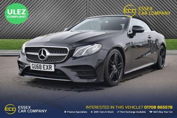 Mercedes E Class 2.0 E220d AMG Line (Premium) Cabriolet 2dr Diesel G-Tronic+ Euro