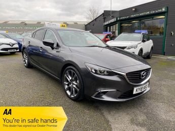 Mazda 6 2.2 SKYACTIV-D Sport Nav Saloon 4dr Diesel Manual Euro 6 (s/s) (